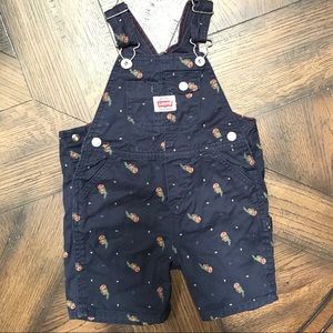 Toddler Levi overall shorts sz 24mo